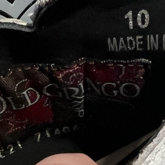 Old Gringo Moira Metallic Silver Ankle Boots - 🐆- Sz. 10 - NWT - Picture 6 of 13